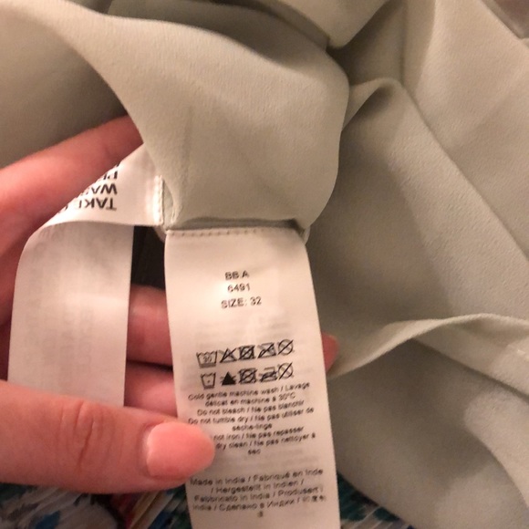 Ganni Floral Pleated Georgette Dress EUC - Picture 8 of 9